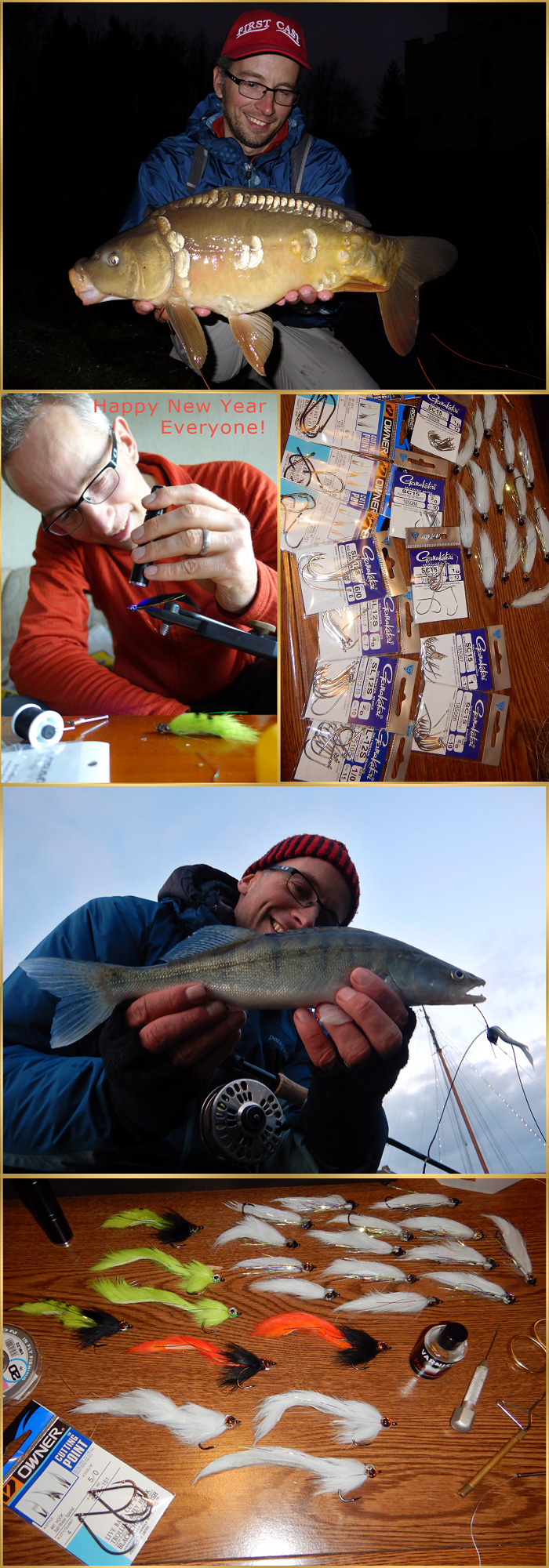 Zander fly fishing